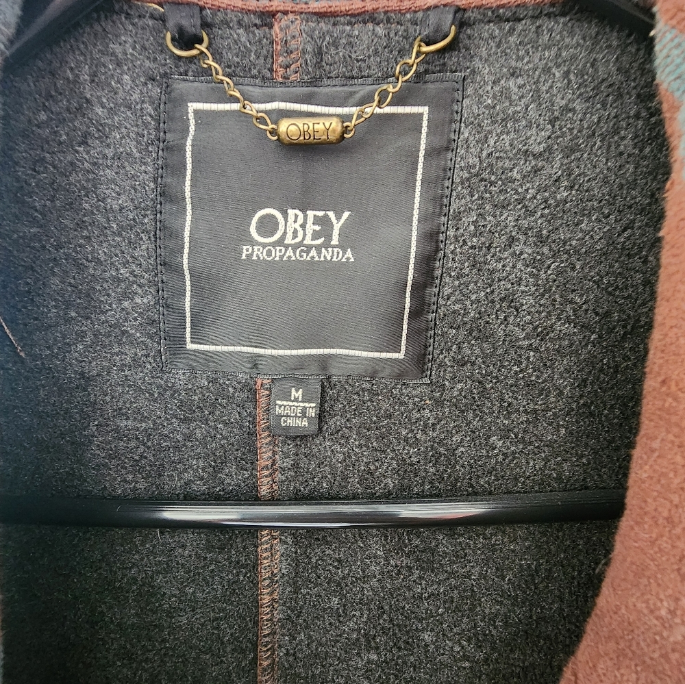 OBEY MENS JACKET M - Picture 3 of 3